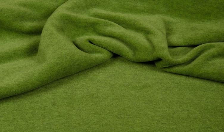 FLEECE MELANGE GRÜN