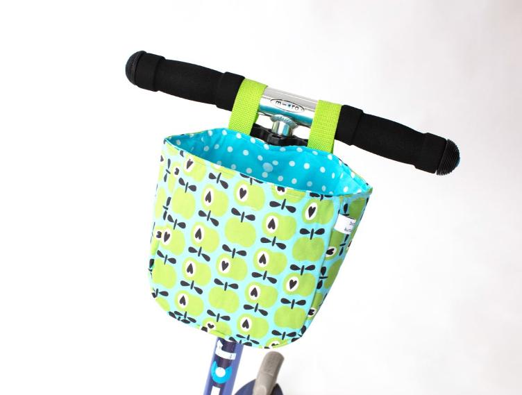NÄHSET LENKERTASCHE ÄPFEL