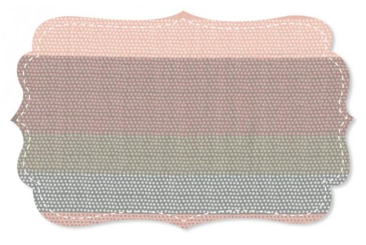 PUNKTE RINGELREIHE ROSA