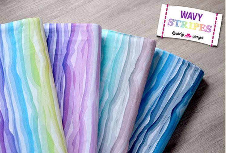 WAVY STRIPES BLAU - 0