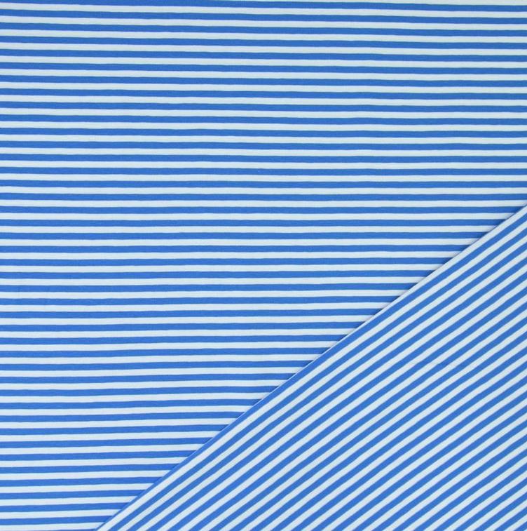 KLEINE STREIFENLIEBE HELLBLAU-WEISS - 0