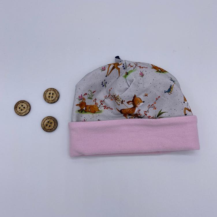 BEANIE RESI ROSA
