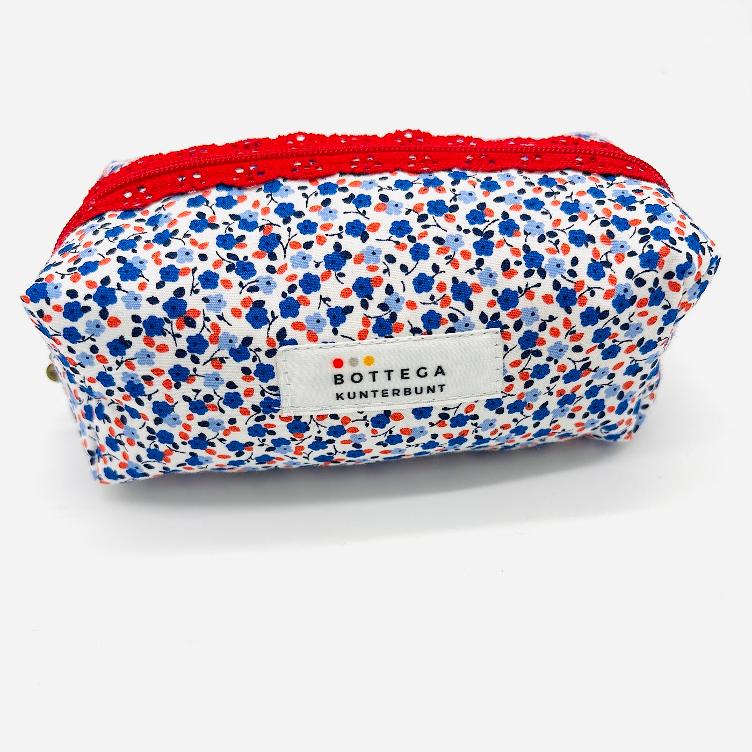 SCHMINKTASCHE BLAU KÜRBIS BELLA