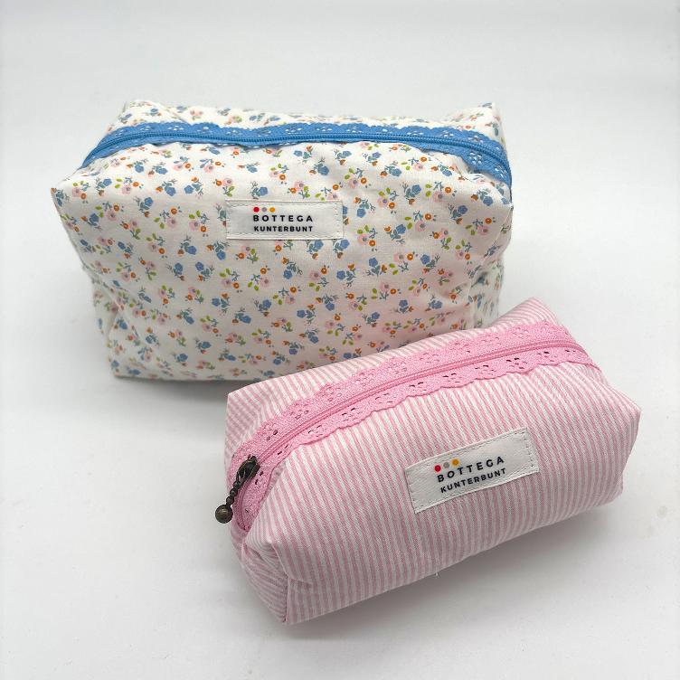 NECCESAIRE ROSA & BLAUE BLUMEN - 0