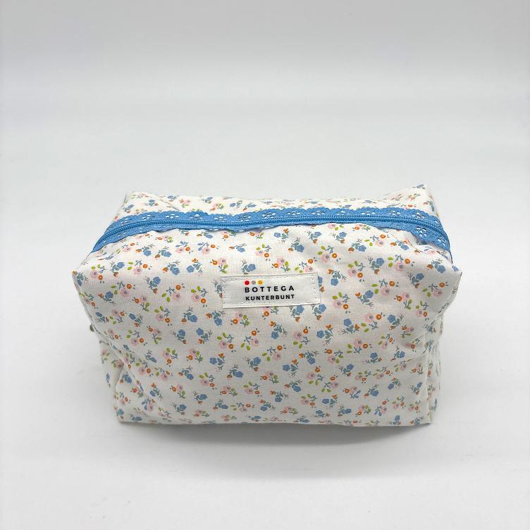 NECCESAIRE ROSA & BLAUE BLUMEN