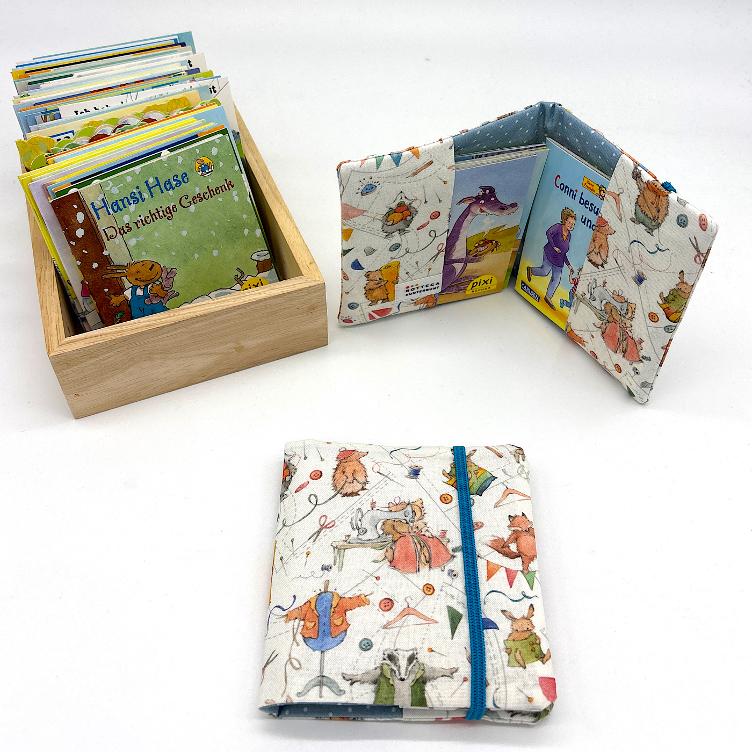 PIXI HÜLLE NÄHWERKSTATT & 2 BÜCHER