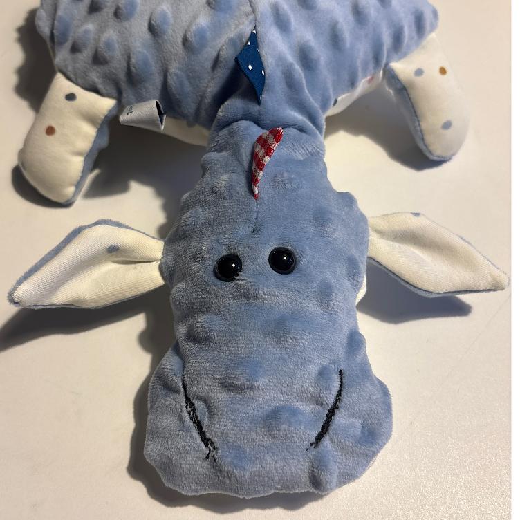 DRAGHETTO - DUSTY BLUE / BUNTE PUNKTE