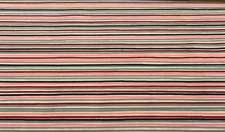 STREIFEN GRAU PINK MINT SCHWARZ