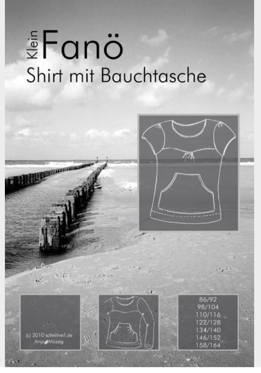 KLEIN FANÖ - SHIRT MIT BAUCHTASCHE