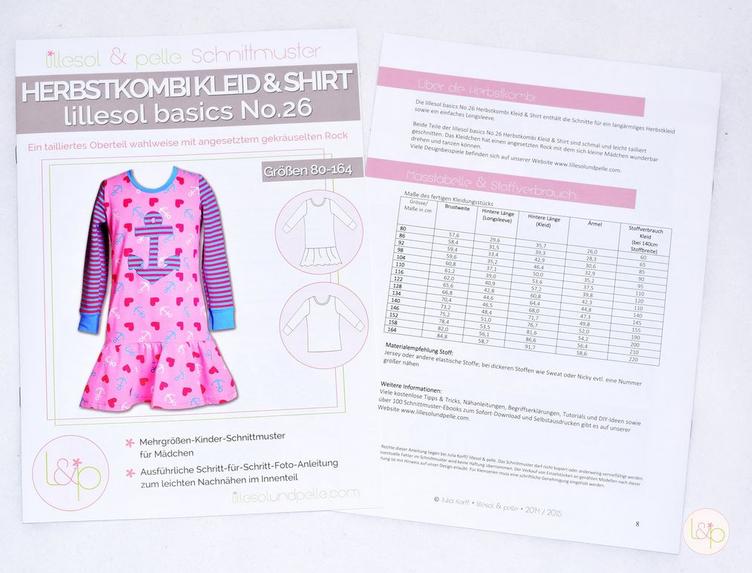 HERBSTKOMBI KLEID & SHIRT BASICS NO. 26 - 1