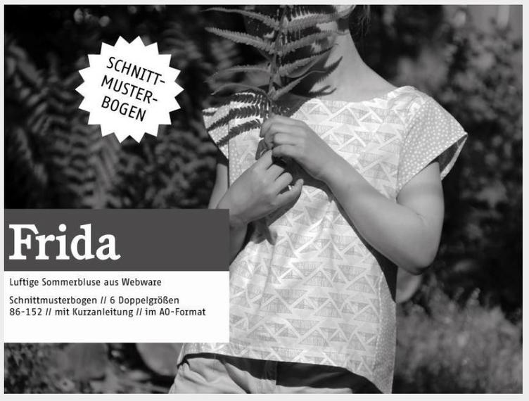 FRIDA - LUFTIGE MÄDCHENBLUSE