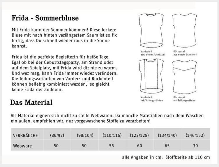FRIDA - LUFTIGE MÄDCHENBLUSE - 1
