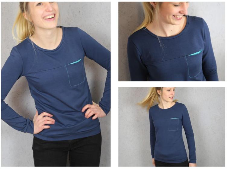 FRAU BENTE - LÄSSIGER SWEATER - 2